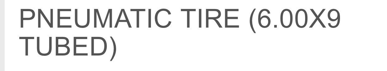Forklift Pneumatic Tire - 6.00 x 9 Tubed | TIRE-520P
