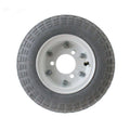 AD59969A ADVANCE SWEEPER TIRE + WHEEL - 4.10/3.50-6 NON MARKING - 3 BOLT