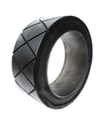 Tennant 48589, PRESS ON TIRE - (16.25X6X11.25) (P9 X GROOVE) 7300