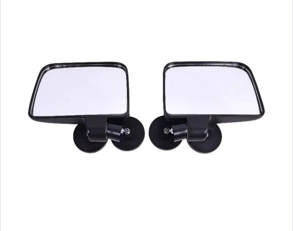 1 Pair Rubber Coated Magnetic Side Mirror for Kubota John Deere Forklift Tractor