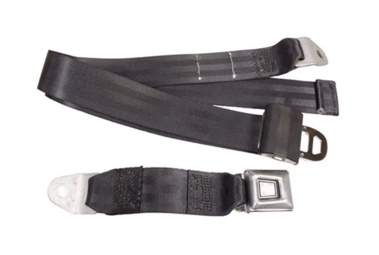 Universal Forklift Lap Seat Belt | Black 110"