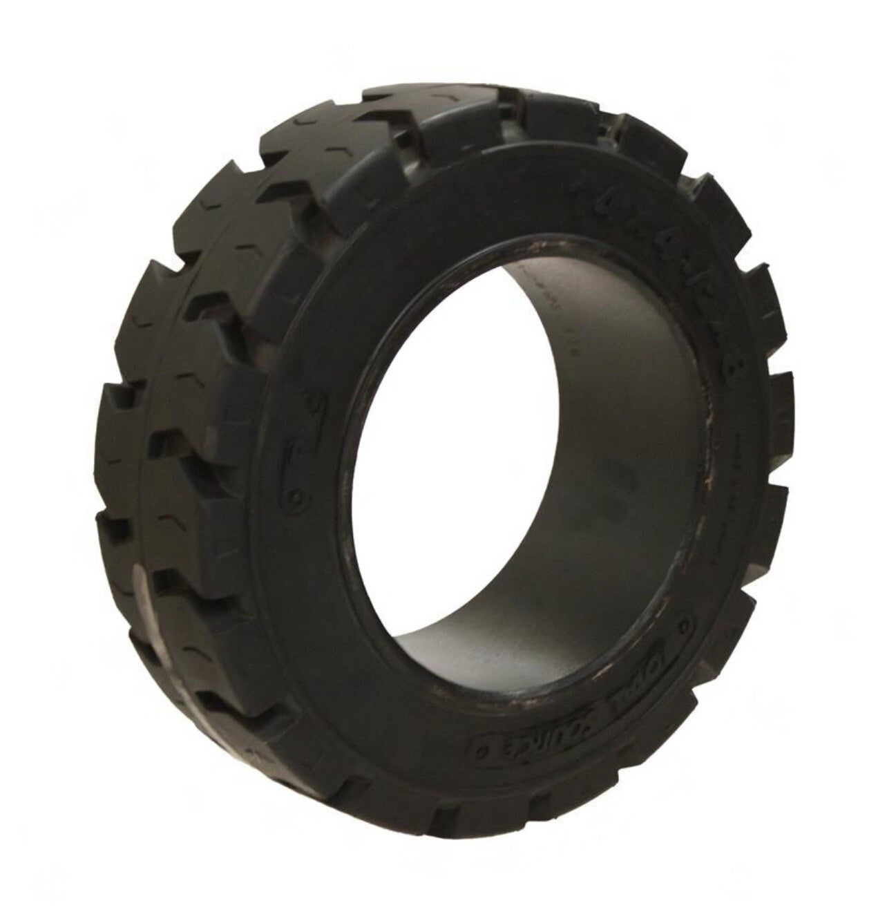 14x4-1/2x8 Forklift Tires Press-On | Black Traction
