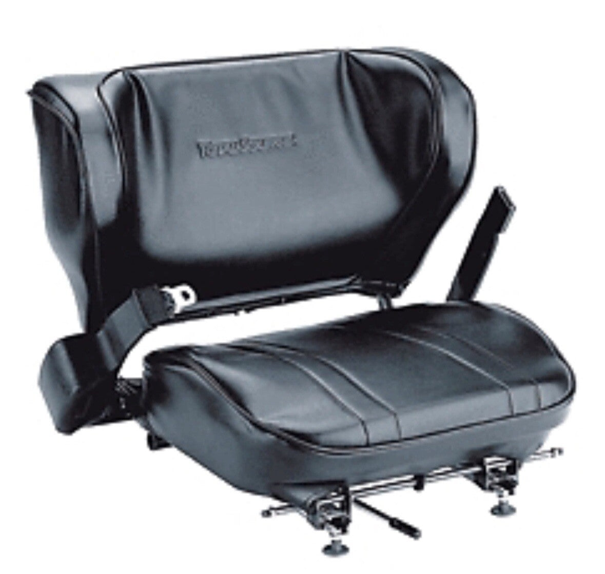 NEW YALE FORKLIFT SEAT HEAVY DUTY VINYL ASSEMBLY W/SEAT BELT | SY1865