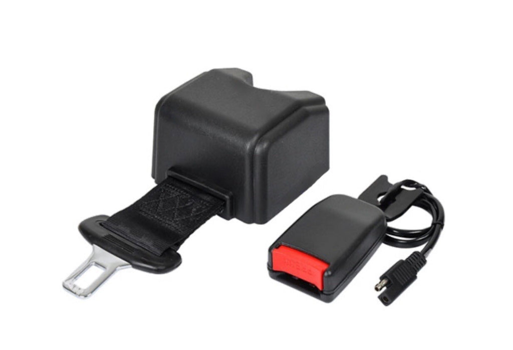Universal Forklift Retractable Seat Belt- Black 60" | Electric N/C Circuit