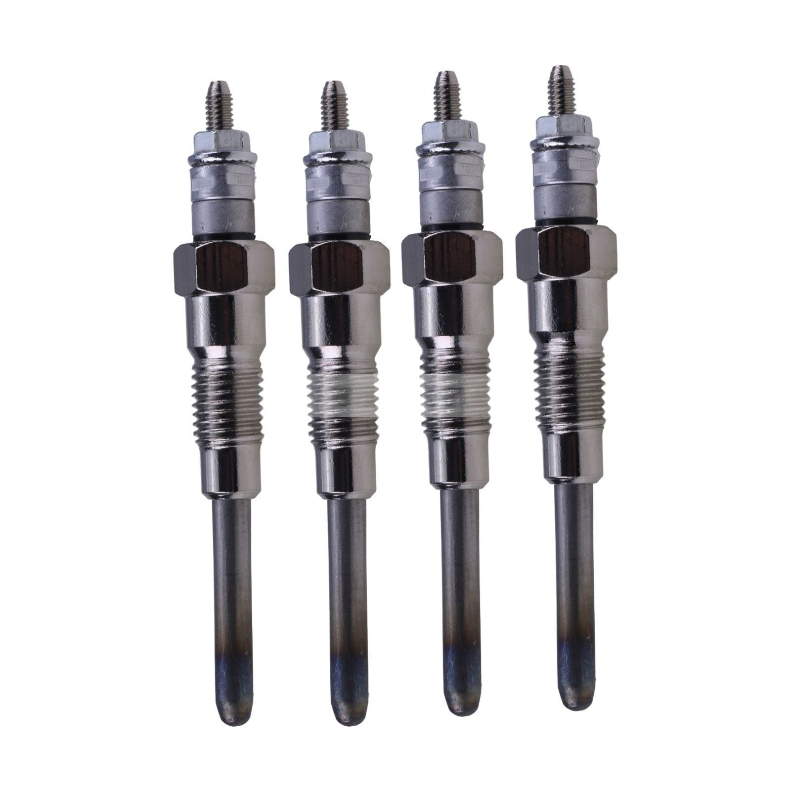 4Pieces Glow Plug 6655233 for Kubota Engine V1903 V2003T V2203 D1703 Bobcat 751