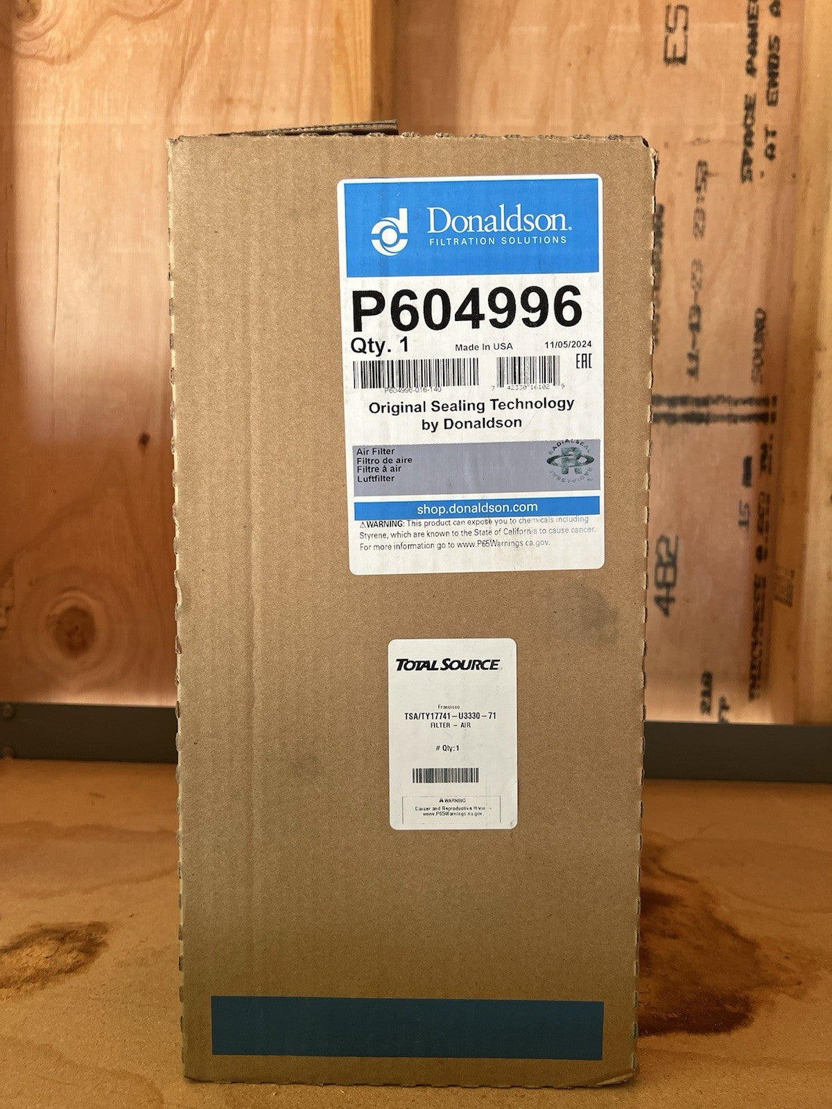 Donaldson, P604996, Primary, Air Filter