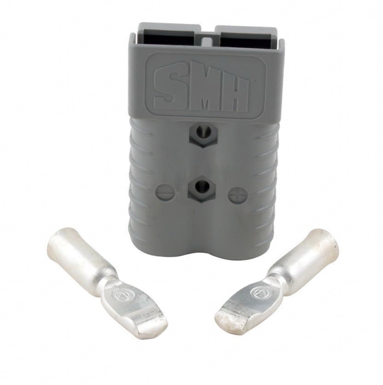 (QTY 2) Yale 514268301, BATTERY CONNECTOR (350 Amp Series) (Gray) (36V)