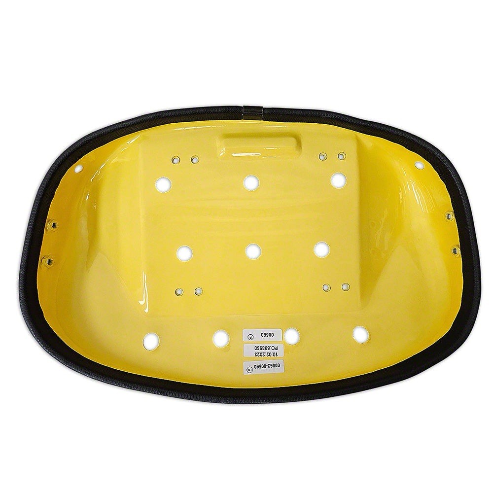 AR59680 3-pc Yellow Seat Cushion Set Fits John Deere