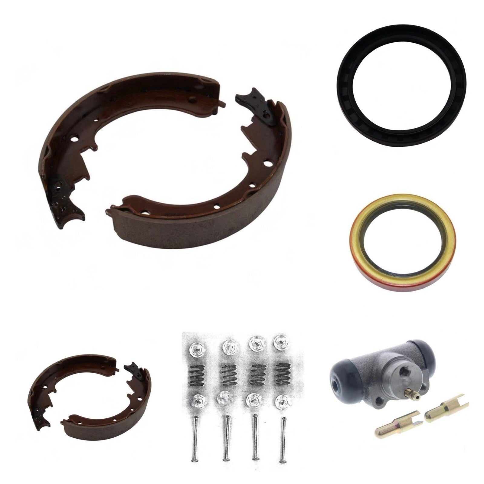 Hyster Forklift Brake Kit For H50XM | Shoes,Hold Down Kit, Wheel Cyl & Seals