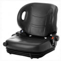 Universal Forklift Seat Vinyl Black Full Suspension For Toyota Forklift SY35869