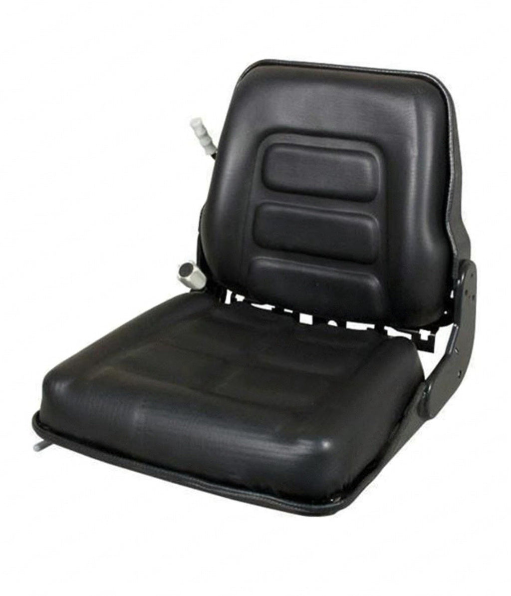NEW UNIVERSAL VINYL FORKLIFT SUSPENSION SEAT FITS CLARK CAT HYSTER YALE TOYOTA