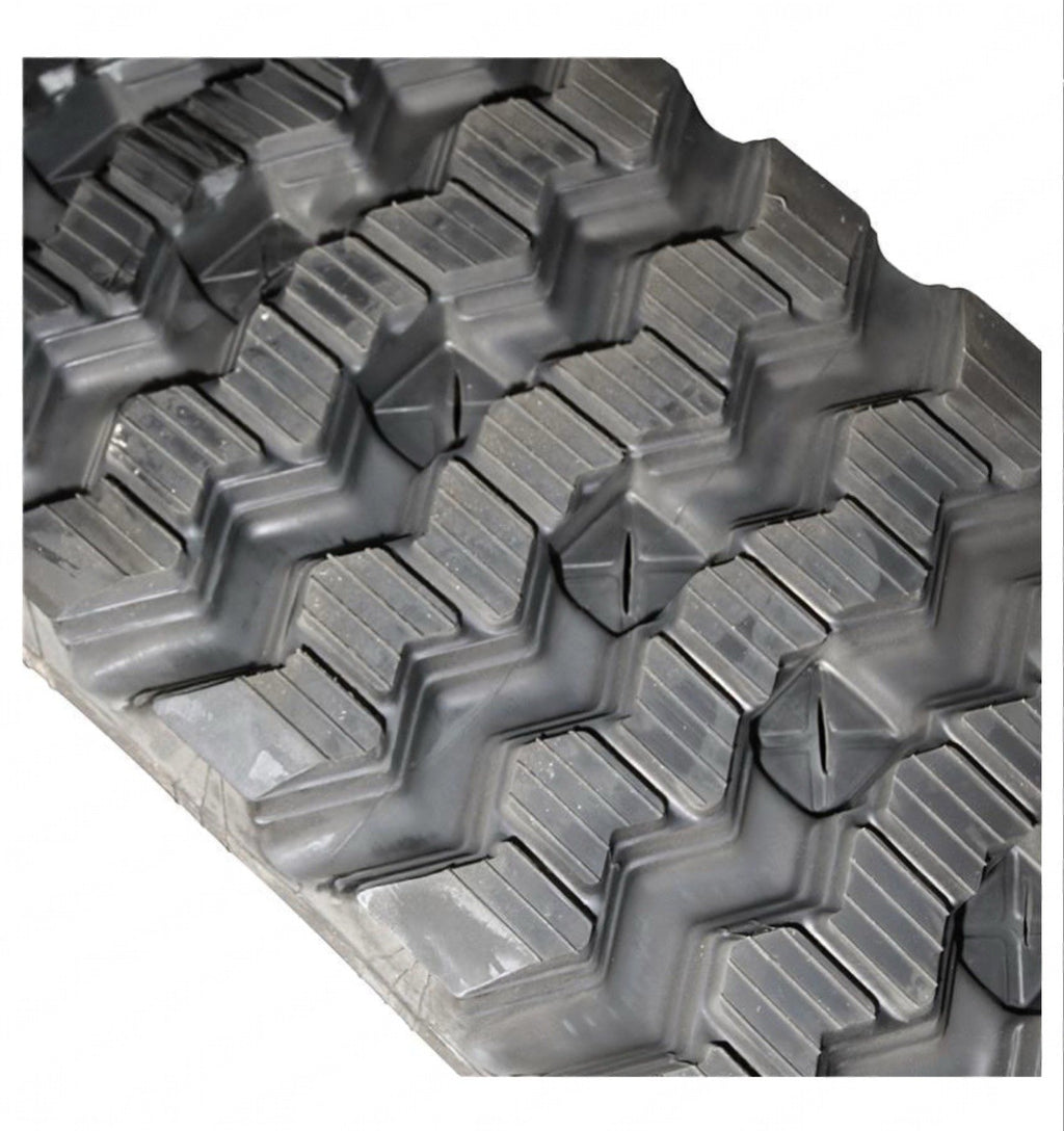 Pair of Bobcat T650 TRACK - RUBBER 400X86X52 T-STYLE, ZIG ZAG