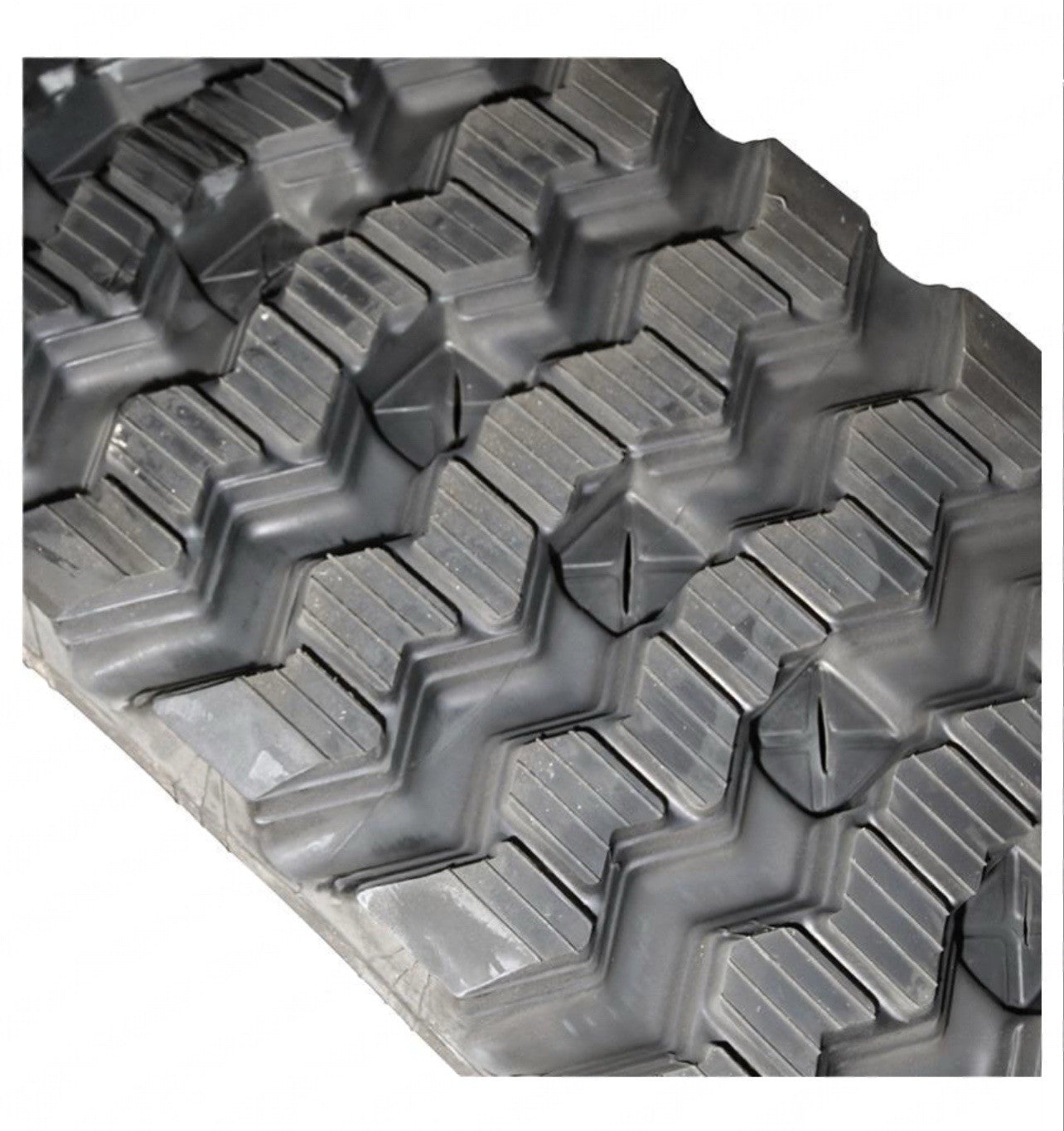 Pair of Bobcat T650 TRACK - RUBBER 400X86X52 T-STYLE, ZIG ZAG