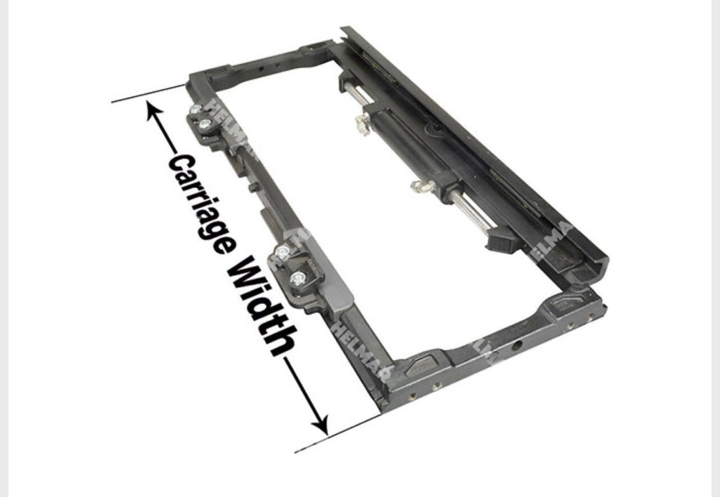 Forklift Side shift attachment Class 2 39.37" Fits all Models | 5,500 Capacity