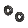 (QTY 2) Forklift Tire Solid Pneumatic 6.00 x 9 Black Traction TIRE-530SP