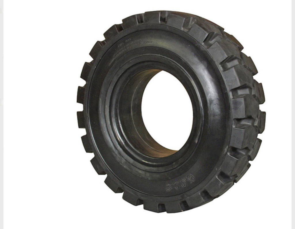 2PK 6.00-9 Tires Solid Traxter Forklift Tire 6.00/9 Flat Proof 6009