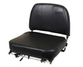 Universal Forklift Seat Vinyl Black | Fits All Models | 100