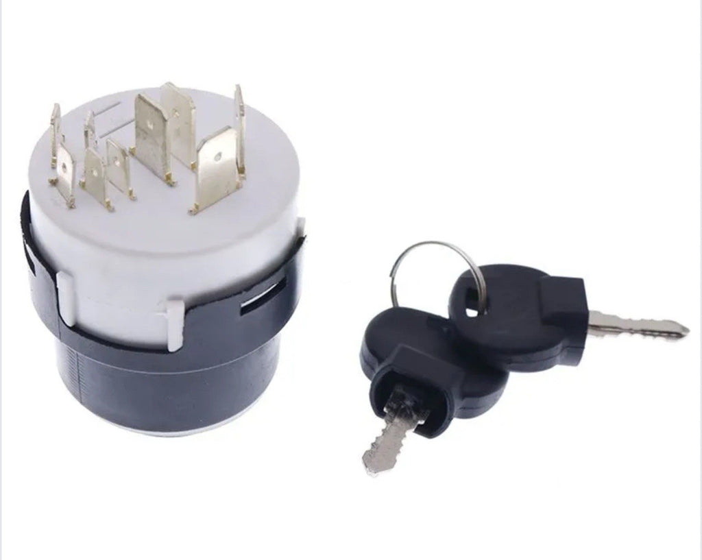 Ignition Switch With Two Keys 701/80184 701/45500 for JCB Loader