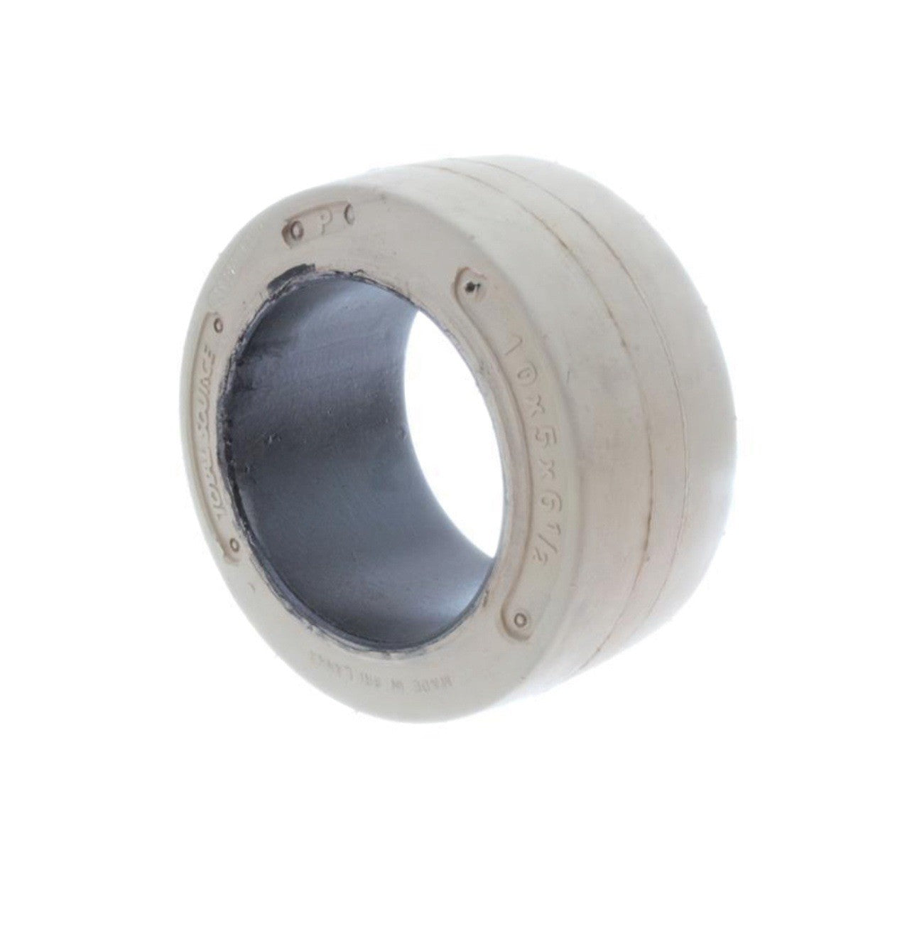 FORKLIFT TIRE - 10X5X6.5 SMOOTH NM NON MARKING CUSHION
