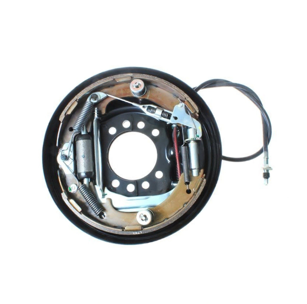 Yale 580058963, BRAKE ASSEMBLY, LH (w/Cable & Dust Shield) GLP050VX