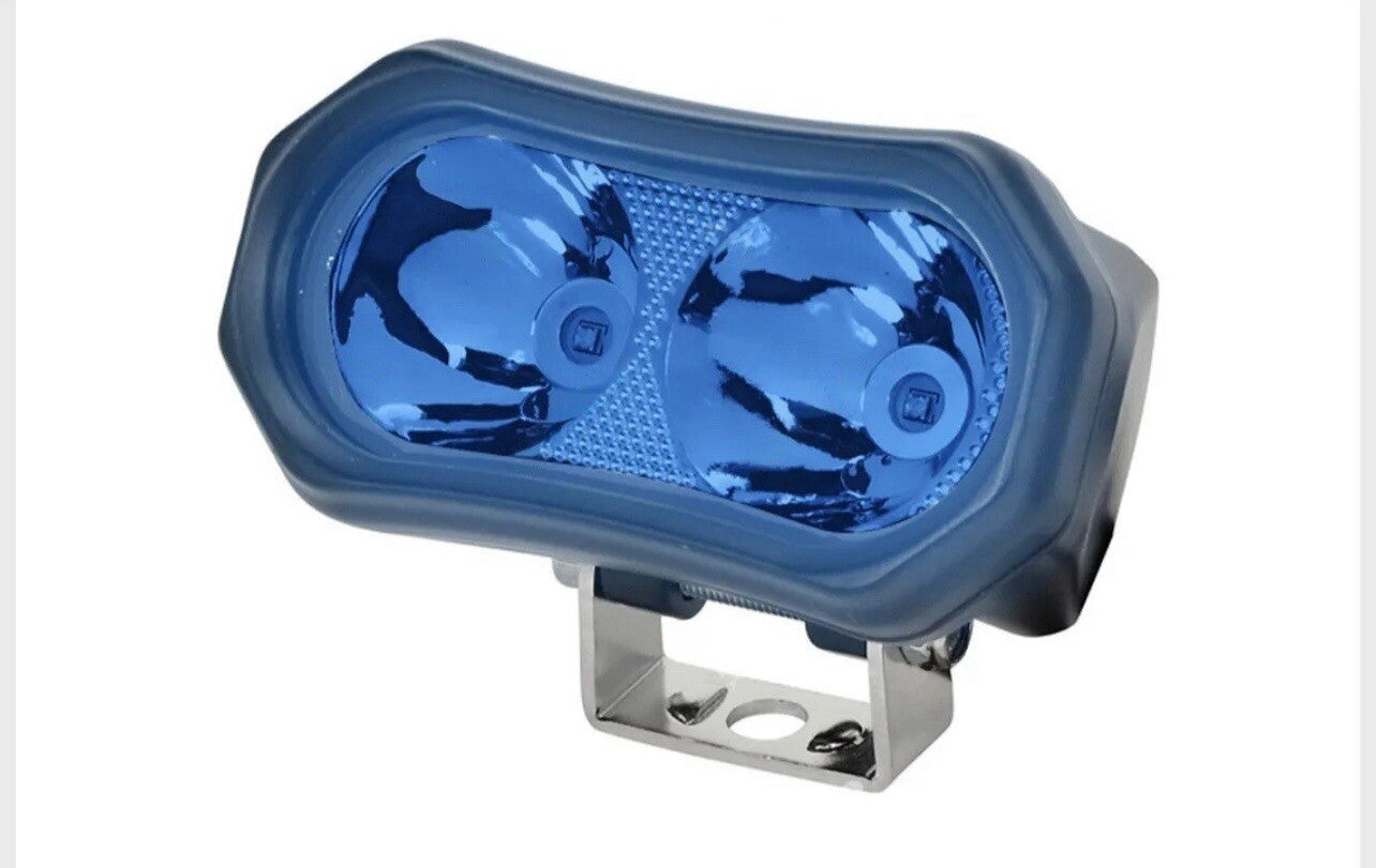 Universal Forklift LED Spotlight Blue 10-110V 60762B | Powerful Bright Light