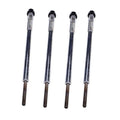 4 Glow Plugs 7030400 0100276034 for Doosan Engine D18 D24 Bobcat Loader S510 S53
