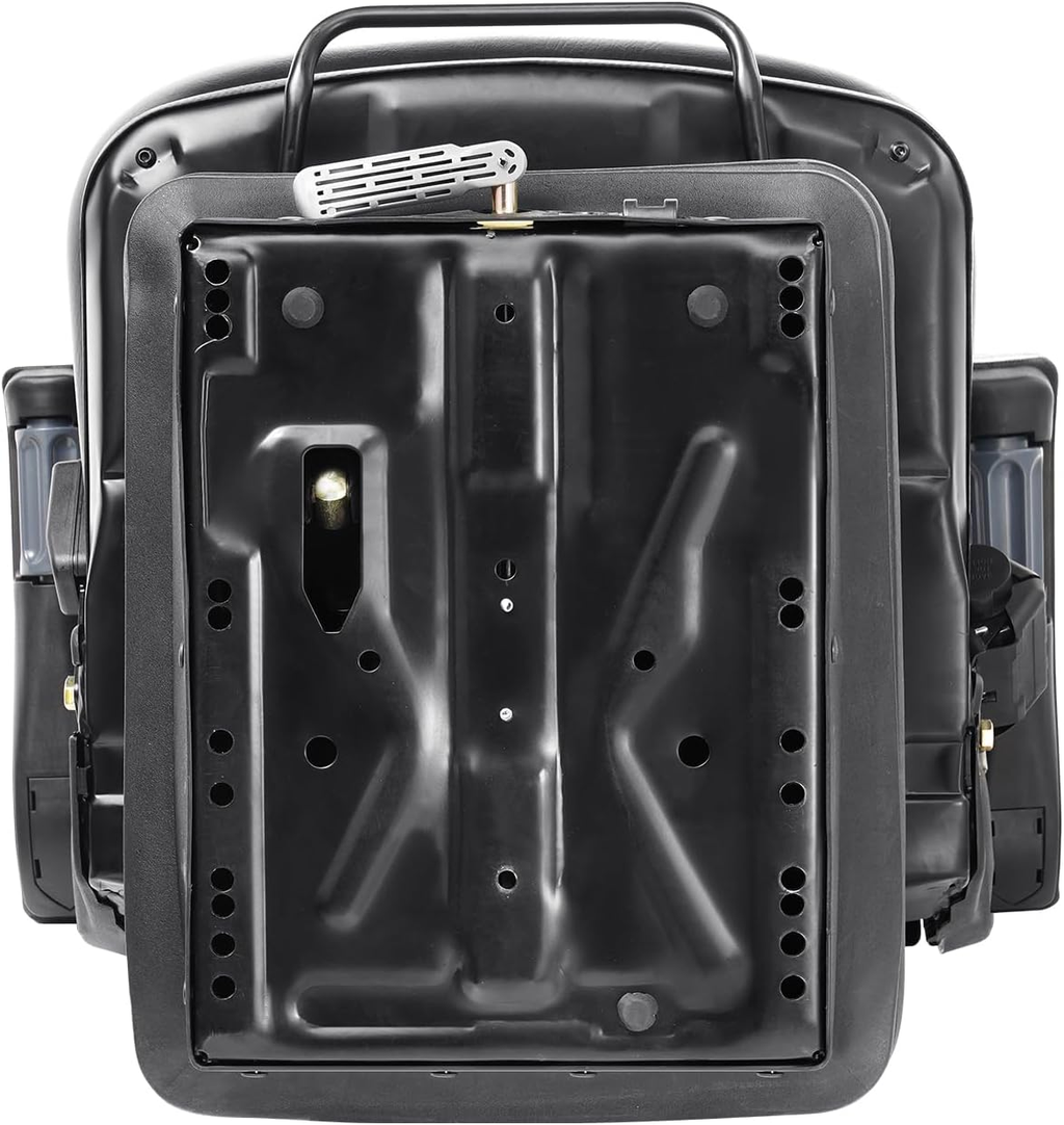 Universal Forklift Seat, Tractor Seat with Armrest & Adjustable Backrest