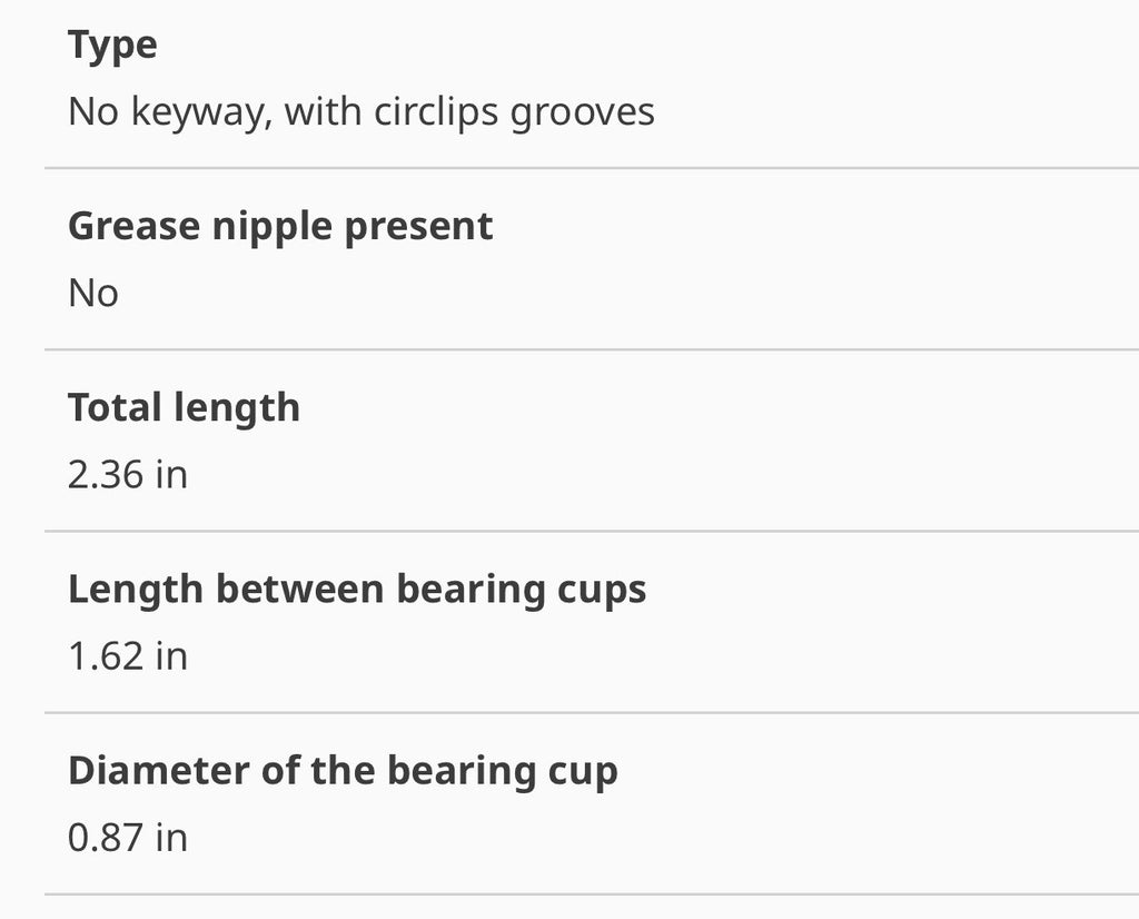 67320-31700-71 04967-30131-71 U-Joint Assy For Toyota Forklift