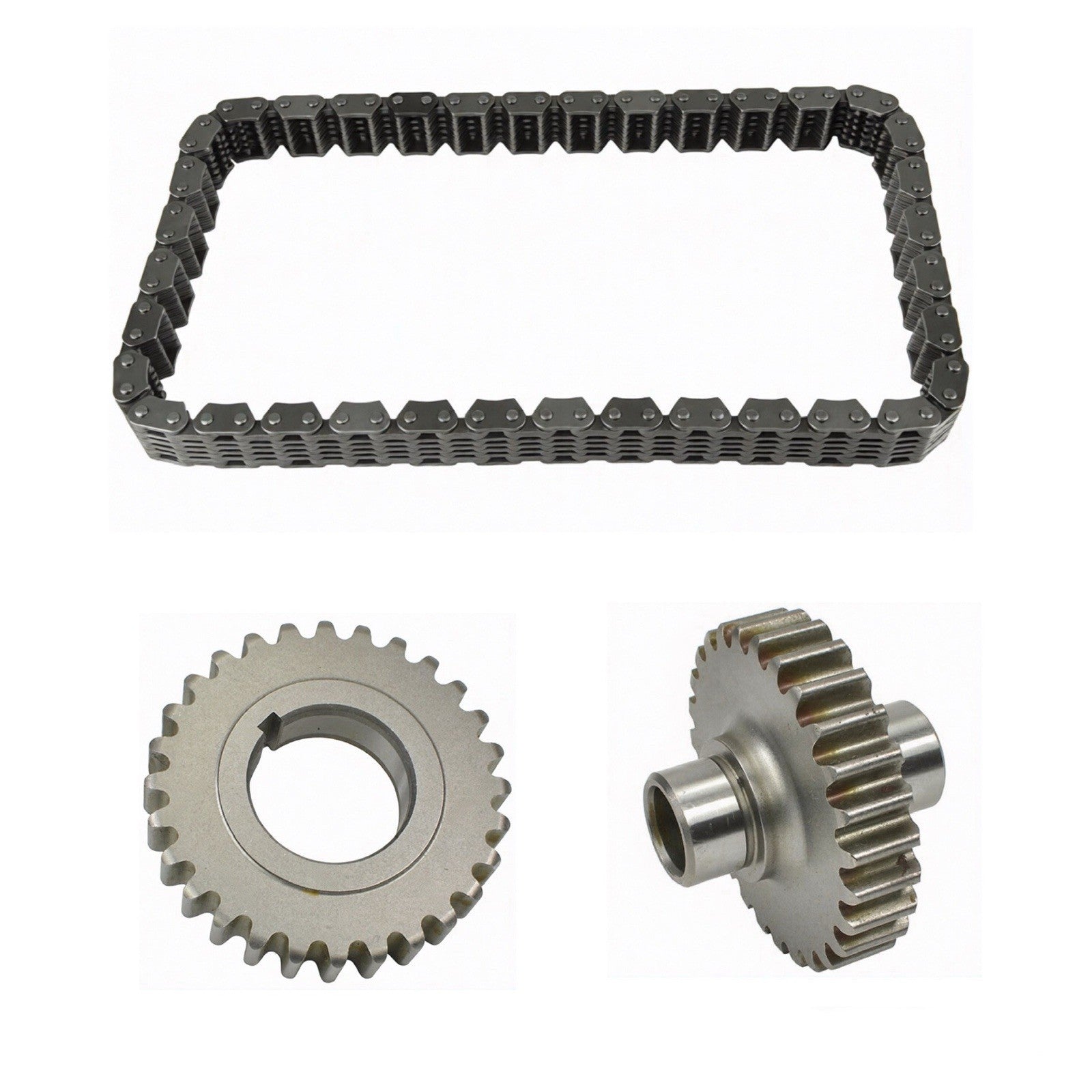 Nissan K21 Forklift Engine PTO Timing Chain , Sprocket and Crankshaft Sprocket