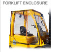 Universal Forklift Cab Enclosure | Fits Lifts With Capacity up to 8,000lbs