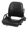 NEW KOMATSU STYLE FOLDING FORKLIFT SEAT FITS NISSAN CAT CLARK CATERPILLAR TOYOTA