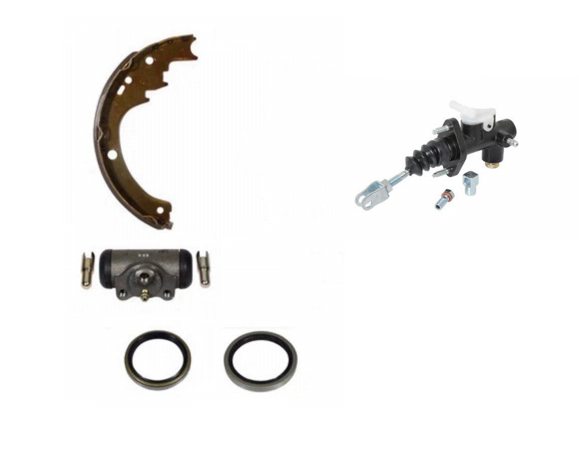 TOYOTA 8FGU30, 8FGU32 BRAKE KIT - SHOES, MASTER, WHEEL CYLINDERS & HUB SEALS NEW