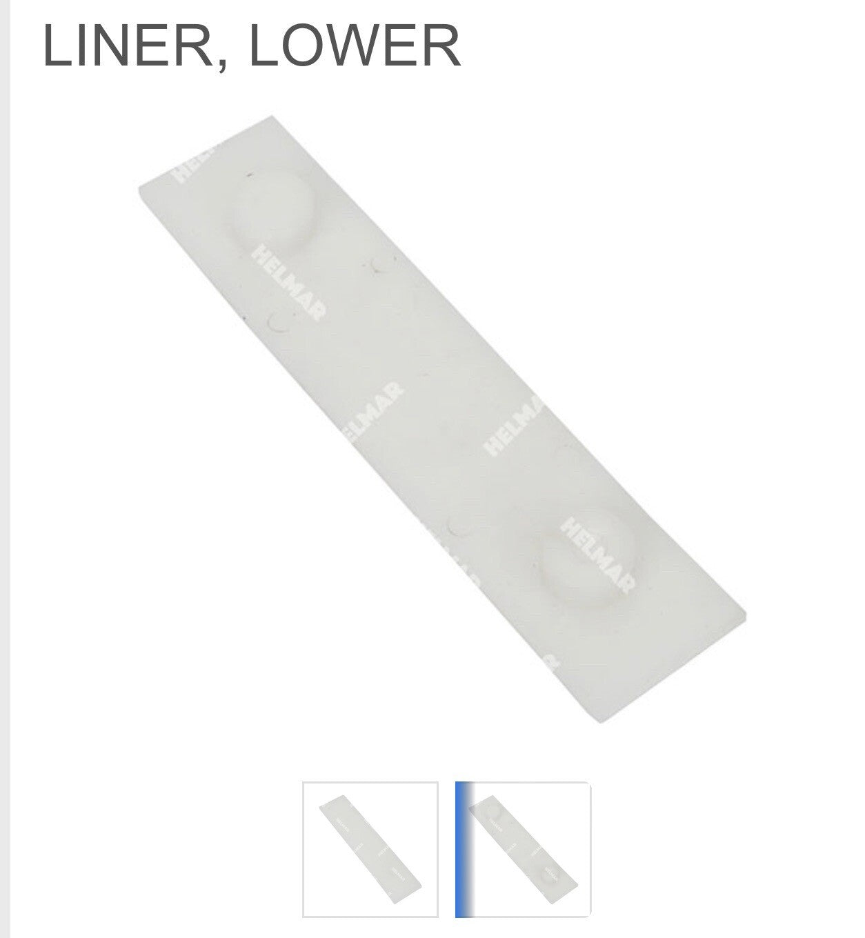 Toyota Forklift Liner-Lower Slider 82152-25080-71 (Set of 2) Cascade replacement