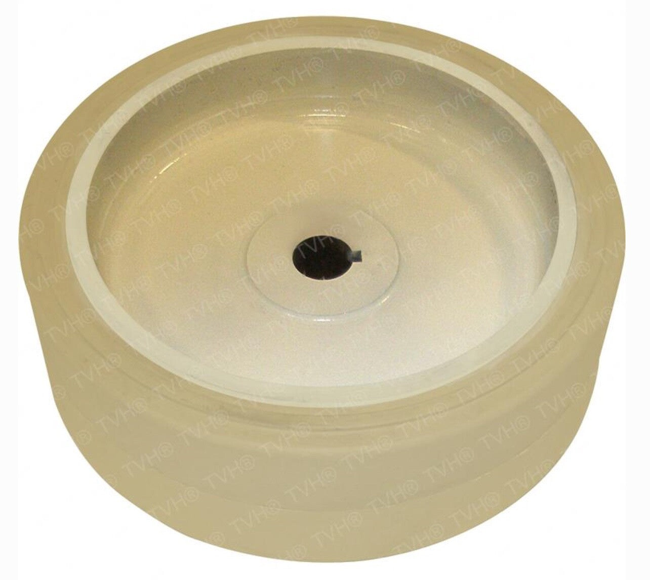 (Qty 2) Upright ZS3894253 Molded-On Drive Wheels (305x105) - Non-Marking, Smooth