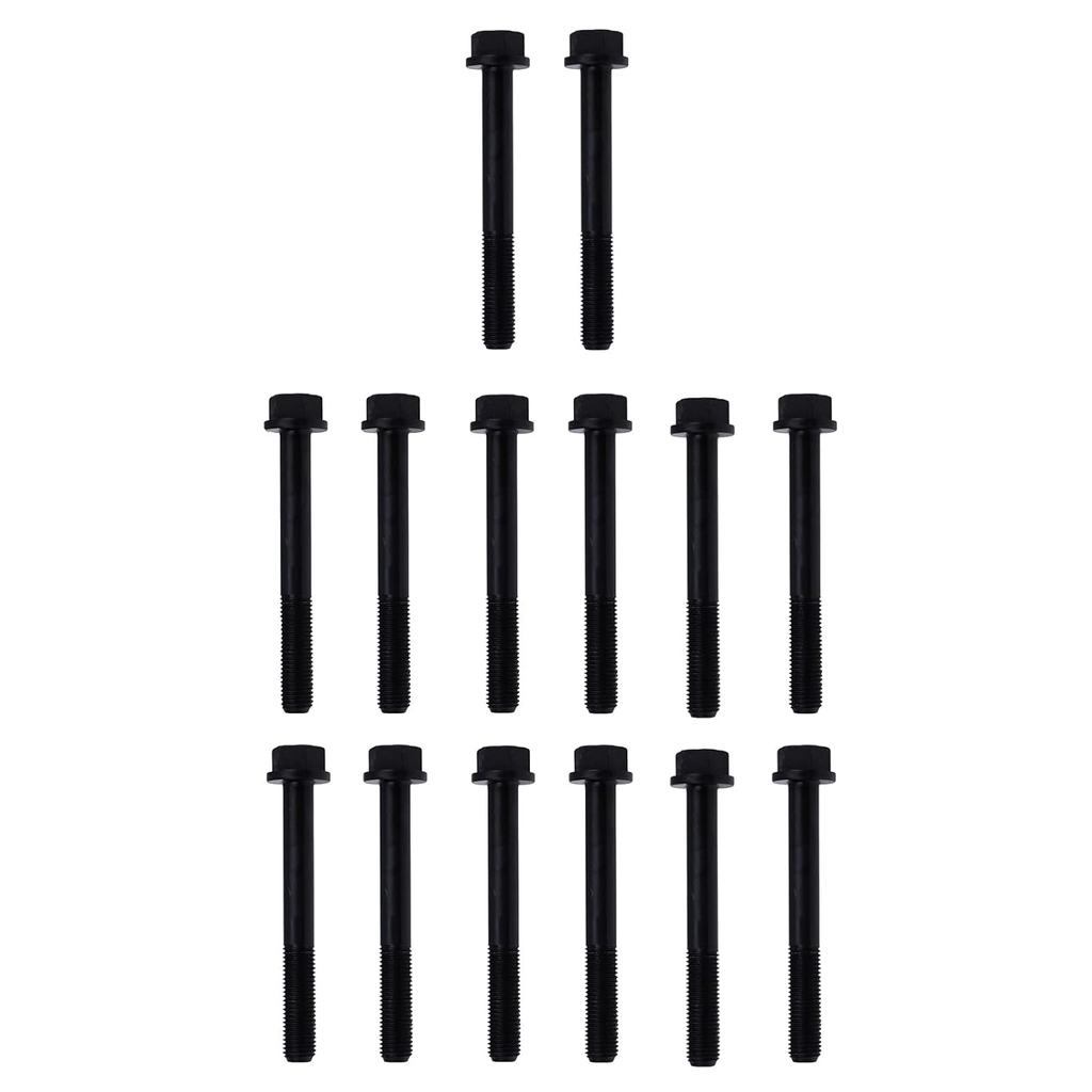 14Pcs Cylinder Head Bolt 16241-03450 for Kubota Engine D1005 D1105 D1305 D905