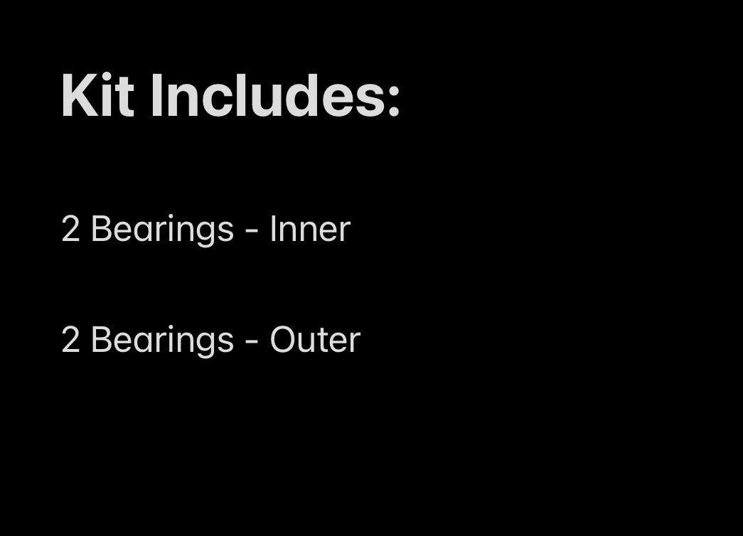 Toyota Forklift Rear Wheel Bearing Set (Inner /Outer) | 8FGCU20,C25,C30,C32
