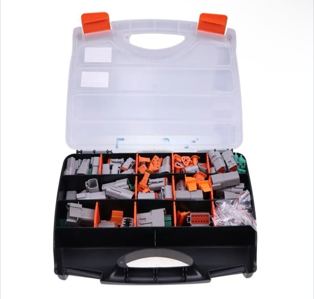695pc Deutsch DT Connector Kit 14-20 AWG Waterproof Plug Wire Connectors Set