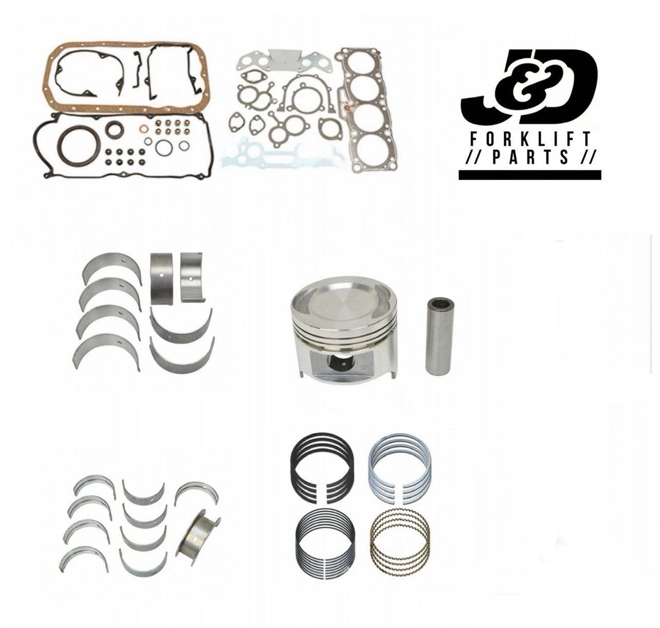 NEW Engine Overhaul Kit For Mazda F2 2.2 Engine | Hyster & Yale Forklift