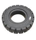 (SET OF 2) Forklift Tire Solid Pneumatic 7.00-12 (5IN RIM) | Black Traction