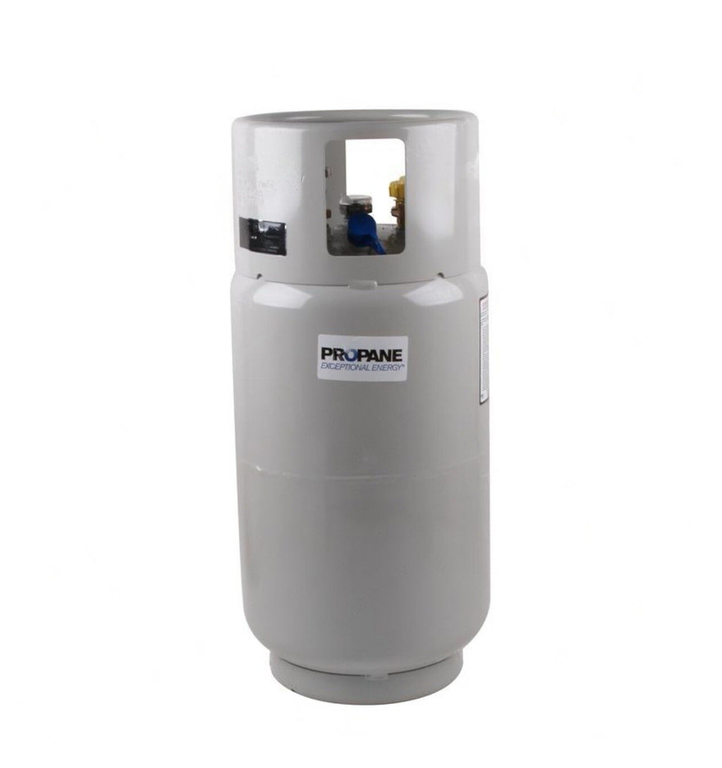 LPG PROPANE Fuel Tank LP Fuel - Steel - Forklift 33.5 LB 8 Gallon | Manchester