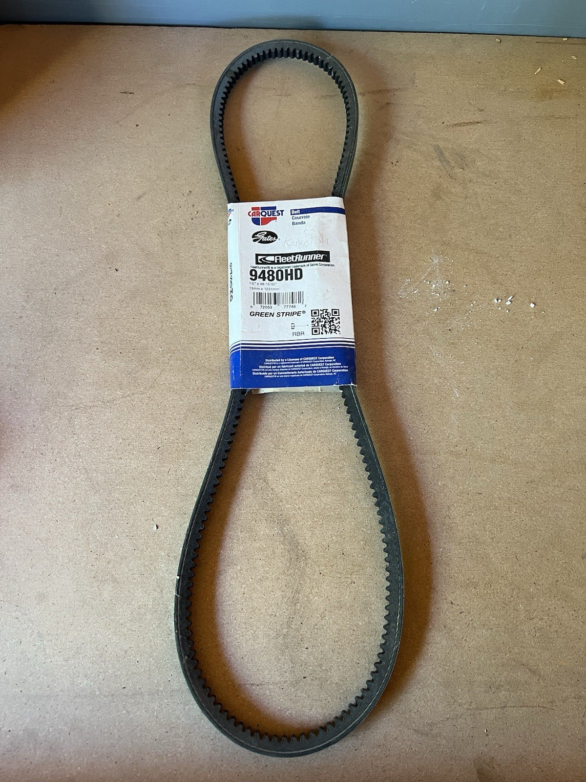 Gates 9480Hd Auto V-Belt,Industry Number 9480Hd