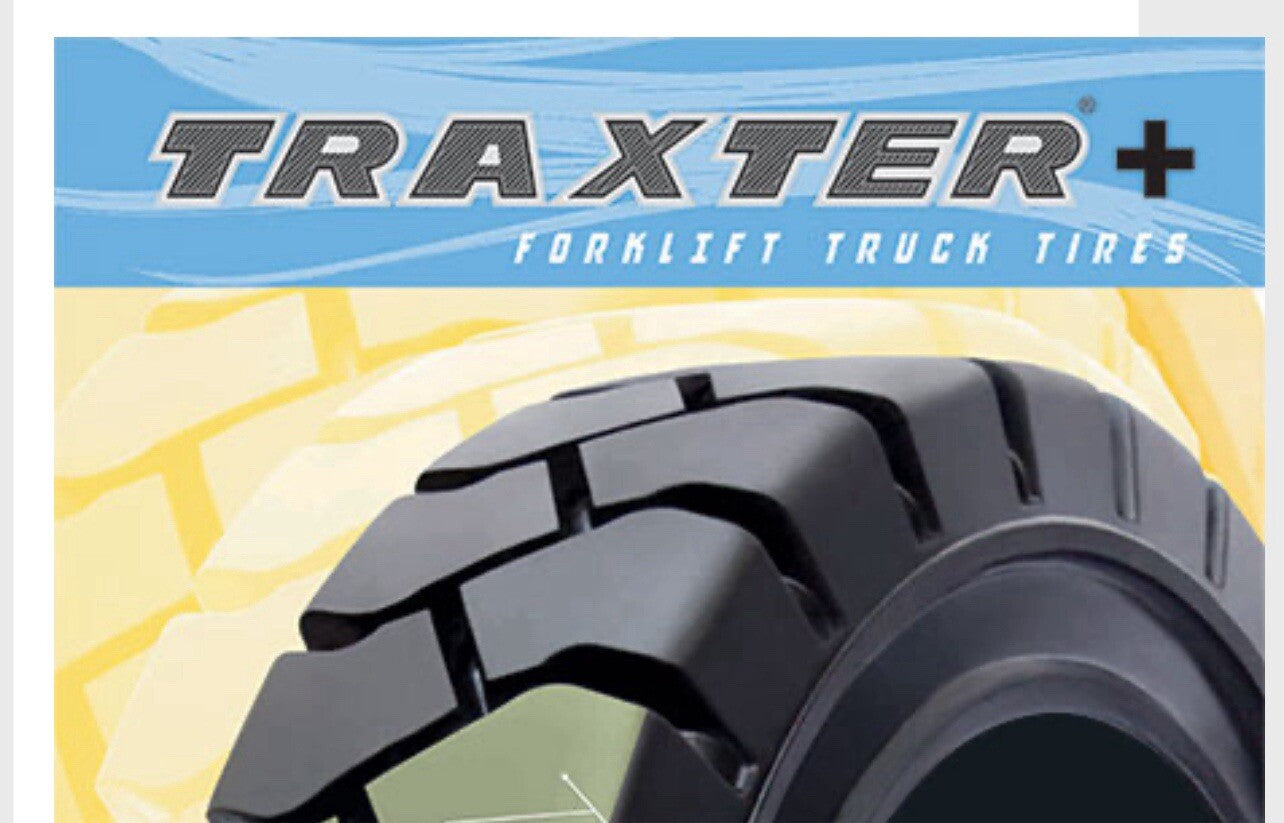 Forklift Tire 7.00 X 12 Solid Pneumatic Black Traction TIRE-570SP