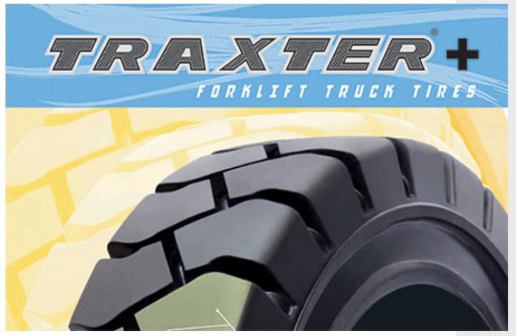 22X9X16 Tires TRAXTER Forklift Press-on Traction Tire