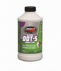 (QTY 5) UNIVERSAL FORKLIFT BRAKE FLUID - DOT 5 SILICONE (PURPLE)