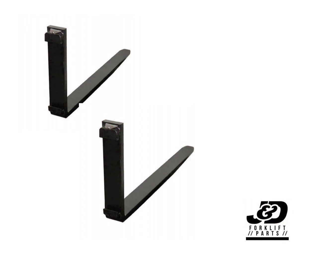 NEW CLASS III 3 8 FT FORKS 2" X 6" X 96" (PAIR) FORKLIFT FORK FOOT