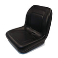 Black Back Seat Fits John Deere Lawn Mower Models 325 335 345 415 425