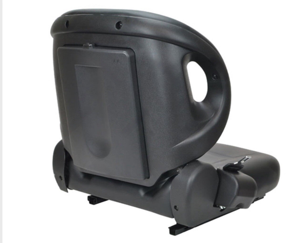Universal Forklift Seat Vinyl Black | W/Switch Fits Toyota