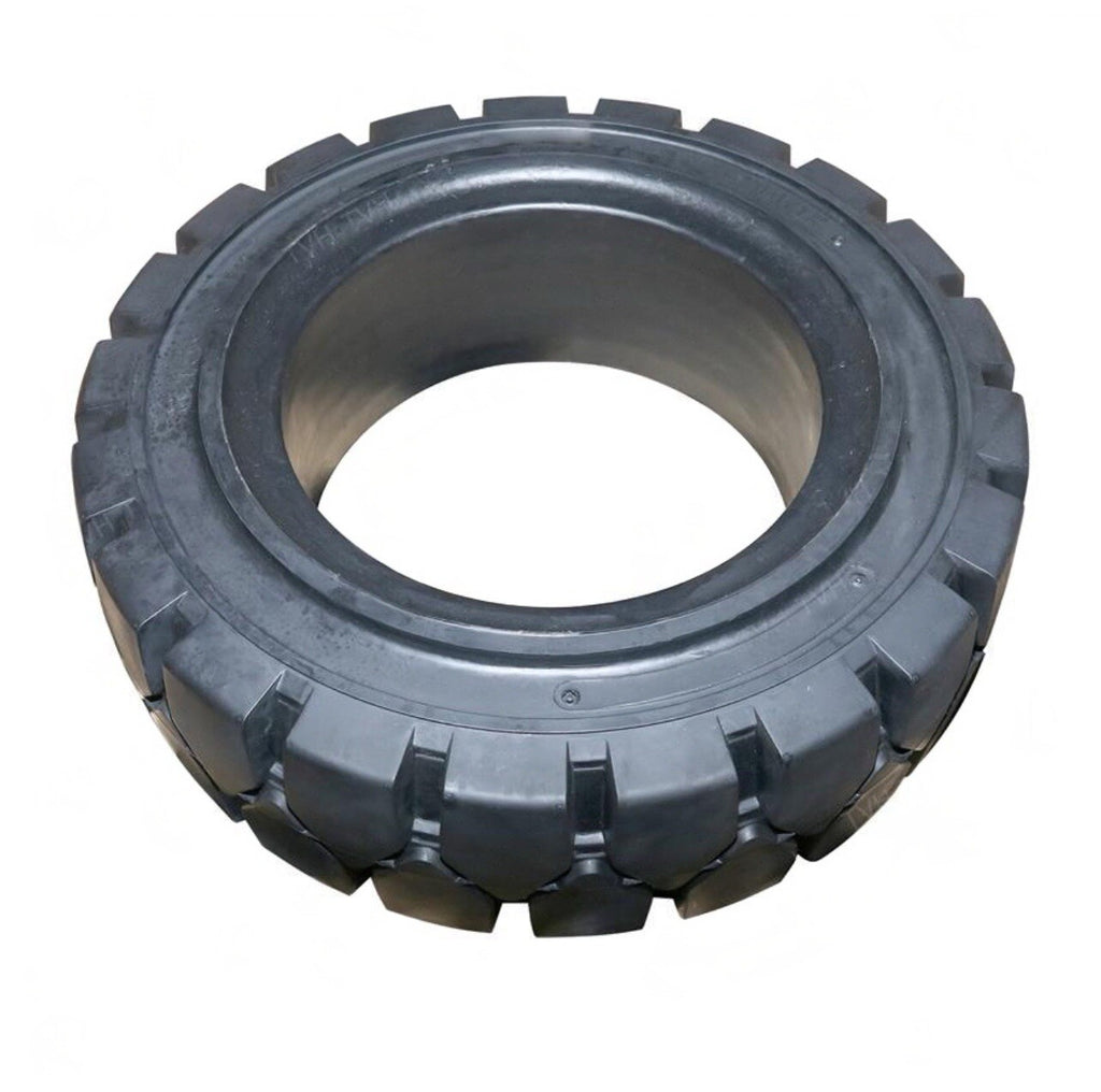 Forklift Tire 8.15-15 Solid Pneumatic Black Traction |