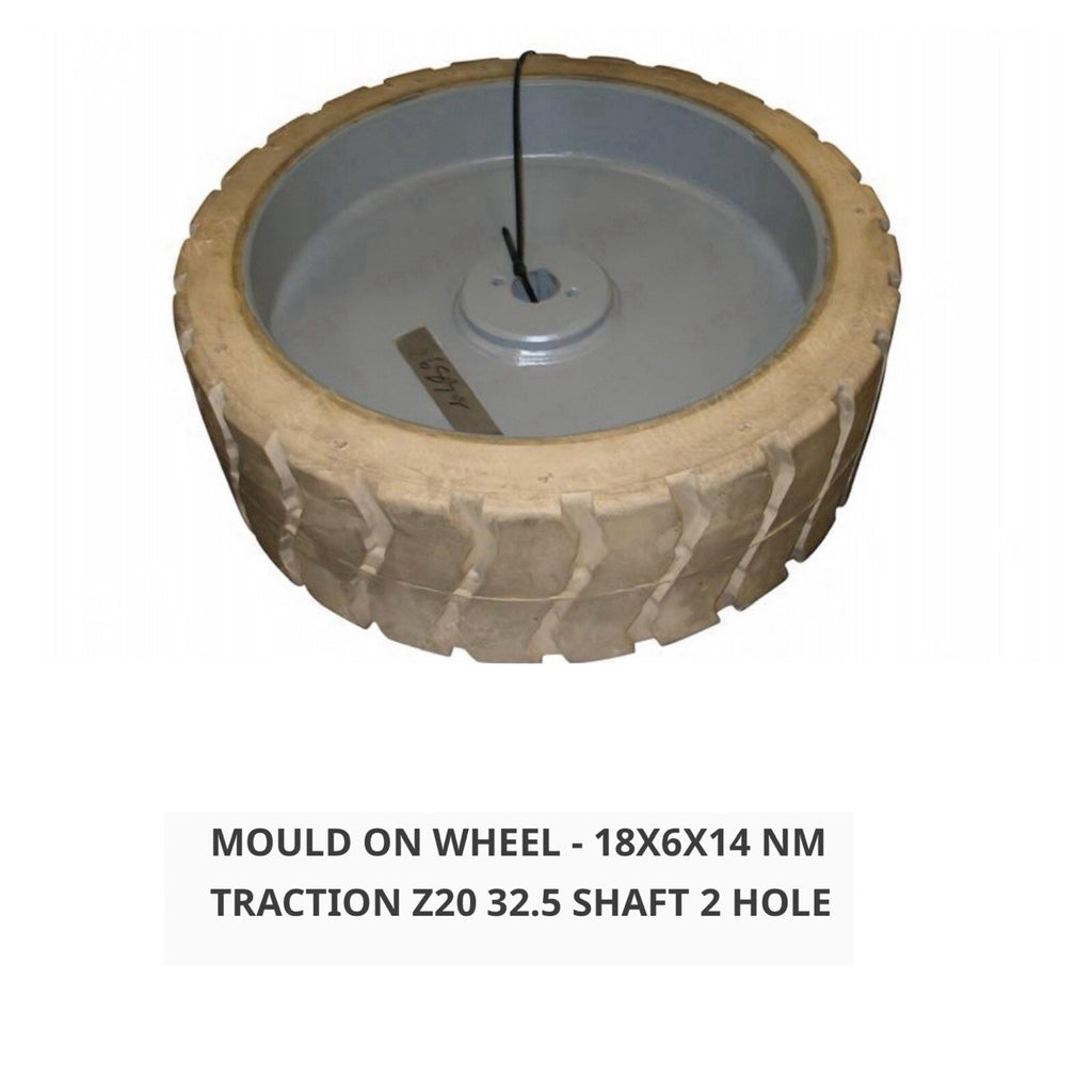 Genie 36838GT, NM TRACTION, MOULD ON WHEEL (Shaft)(18" x 6" x 14") Z-20/8N