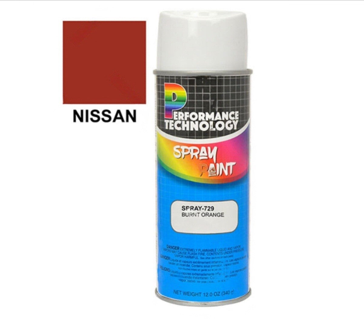 NISSAN FORKLIFT SPRAY PAINT TOUCH BURNT ORANGE 12 0Z (SET OF 2)